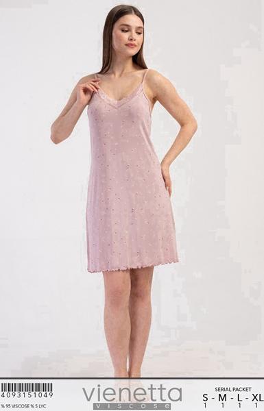 Ночнушка Trikotag (S-XL) T201 l.pink (лето)