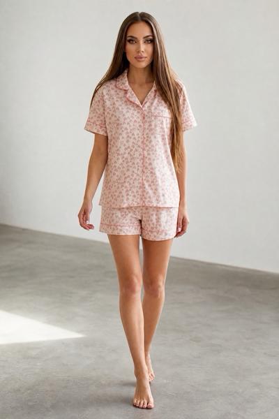Пижама Trikotag (M-2XL) 998 pink (лето)
