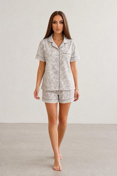 Пижама Trikotag (M-2XL) 998 l.grey (лето)