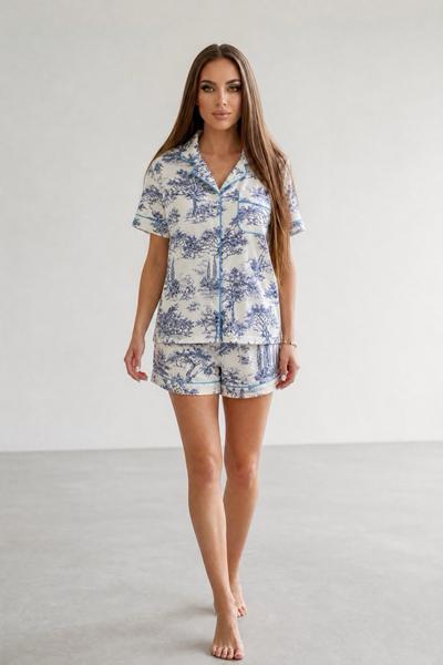 Пижама Trikotag (M-2XL) 998 blue (лето)