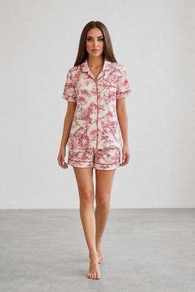 Пижама Trikotag (M-2XL) 998 red (лето)