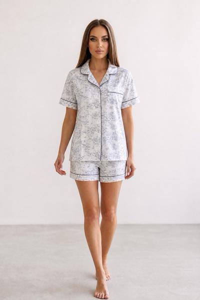 Пижама Trikotag (M-2XL) 998 white (лето)