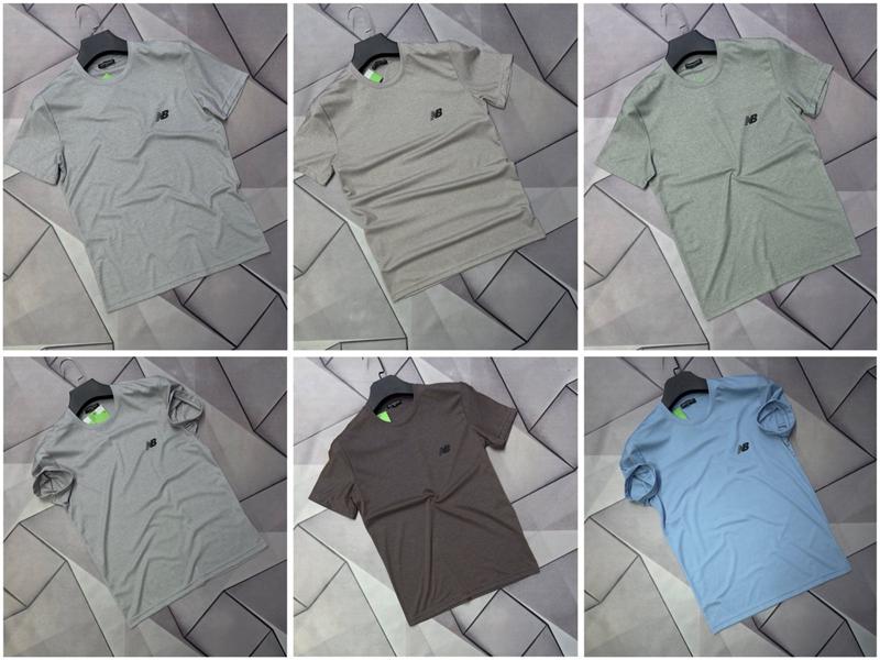 Футболка Rassul (S-2XL) 68082 grey (лето)