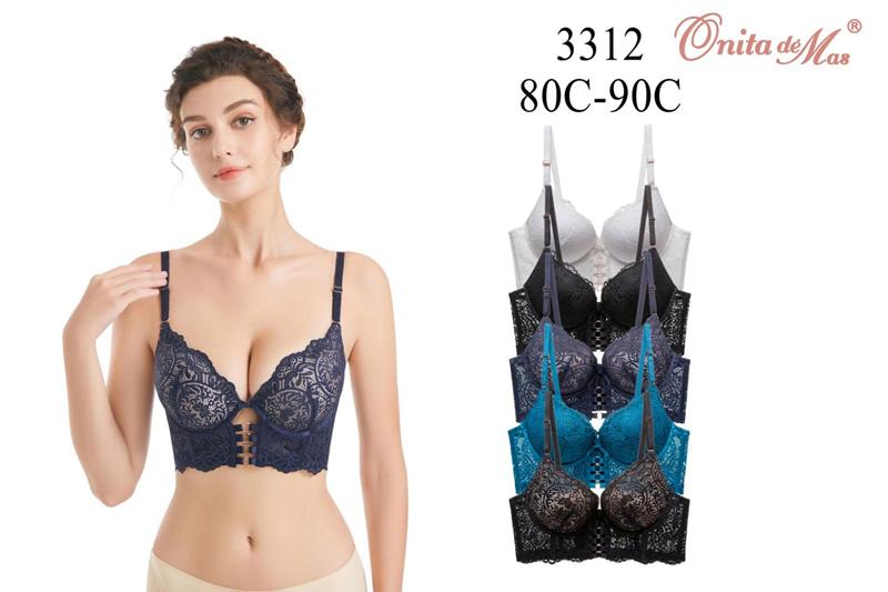 Бюстгальтер Diorella (80-90) 3312C black (деми)