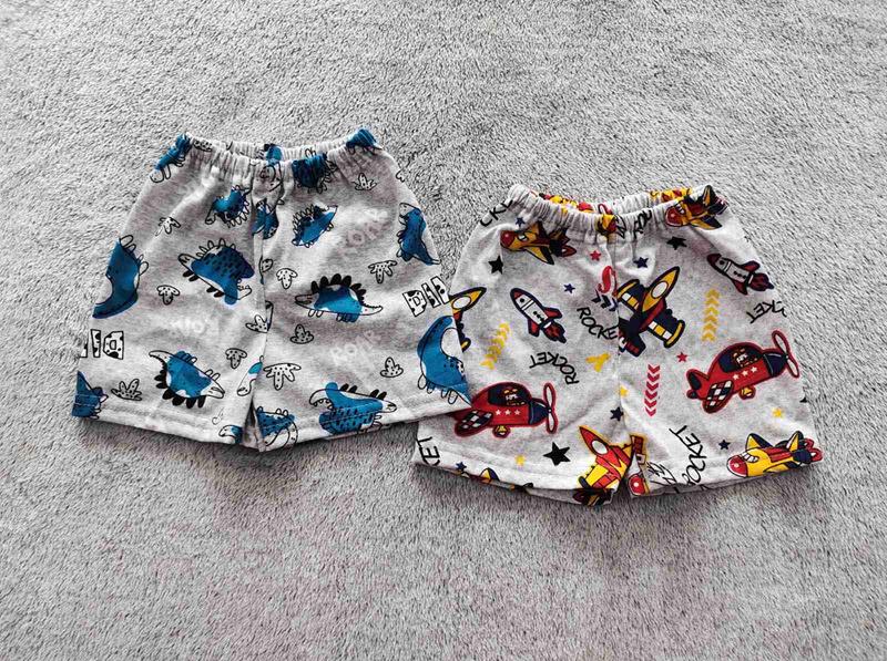 Шорты Proschenko (26-34) PR1158 grey-red (лето)