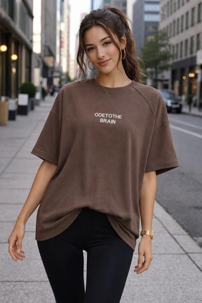 Футболка Major kids (one size) 5037 brown (лето)