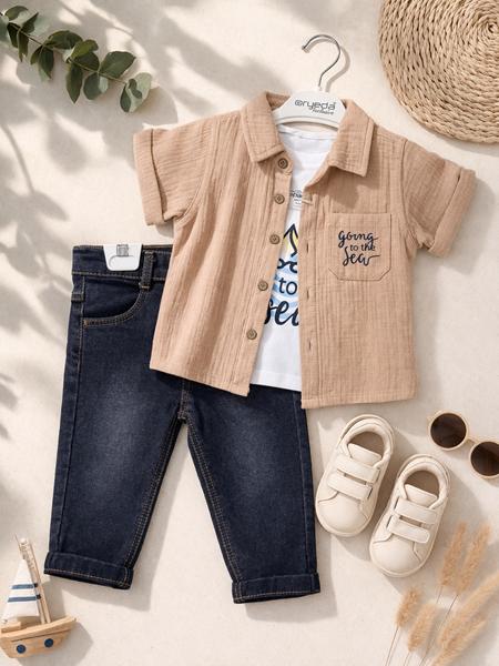 Костюм Major kids (0.9-2) 6313 beige (деми)