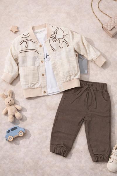 Костюм Major kids (0.6-1.6) 7723 beige (деми)