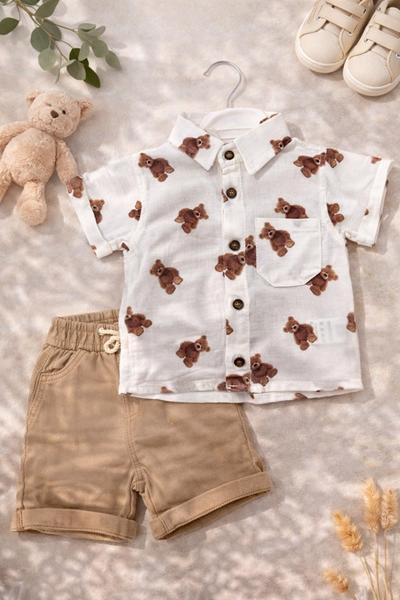 Костюм Major kids (0.9-2) 6309 white (лето)