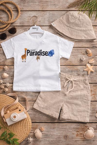 Костюм Major kids (1-3) 13165 beige (лето)