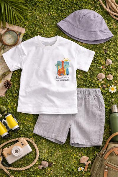 Костюм Major kids (1-3) 13164 l.grey (лето)