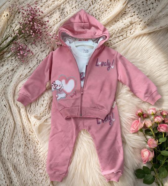 Костюм спорт Major kids (0.9-2) 398 pink (деми)