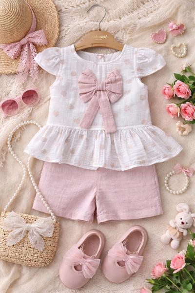 Костюм Major kids (0.9-2) 1653 pink (лето)