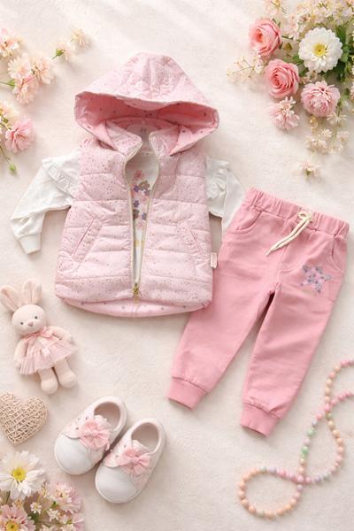 Костюм спорт Major kids (74-86) 336 peach (деми)