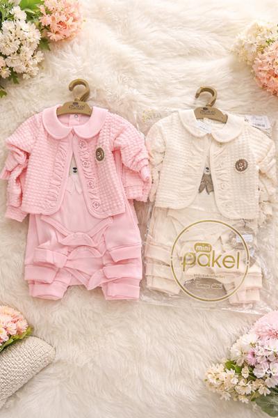 Комплект Major kids (0-1) 1389 pink (деми)