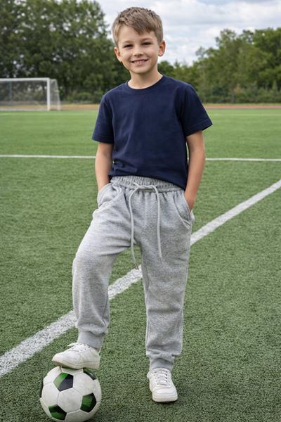 Штаны спорт Major kids (122-146) L1002 l.grey (деми)