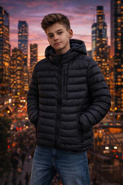 Куртка Major kids (110-150) 2810 black (деми)