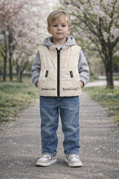 Жилетка Major kids (74-104) 6M-18 apricot (деми)