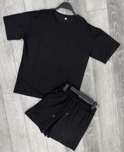 Костюм DIVO (M-XL) DV1734 black (лето)
