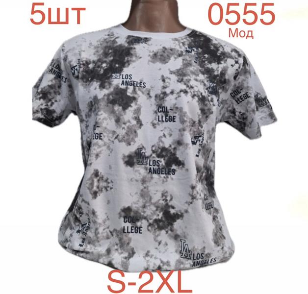 Футболка Надийка (S-2XL) 0555-1 white (лето)