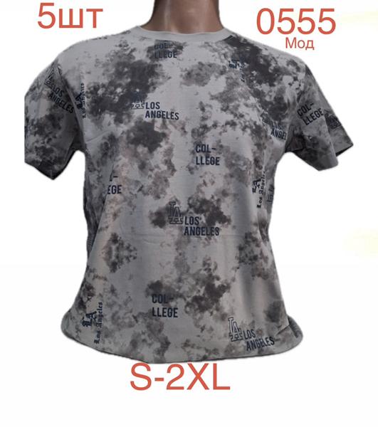 Футболка Надийка (S-2XL) 0555-1 grey (лето)