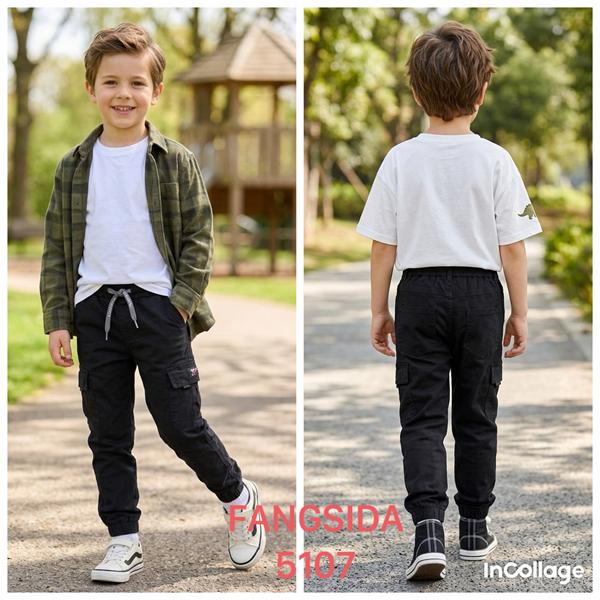 Джинсы Fangsida (25-32) 5107 black (деми)
