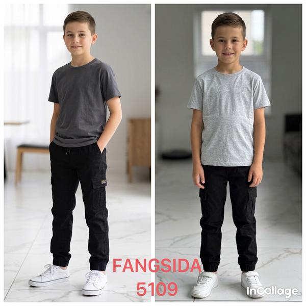 Джинсы Fangsida (23-30) 5109 black (деми)