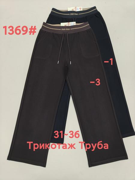 Штаны спорт Immei (31-36) 1369-1 black (деми)