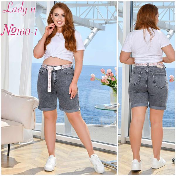 Шорты Jeans Club (25-30) 160-1 grey (лето)