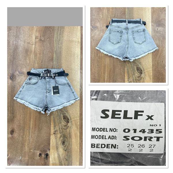 Шорты Jeans Club (25-27) 1435-1 blue (лето)