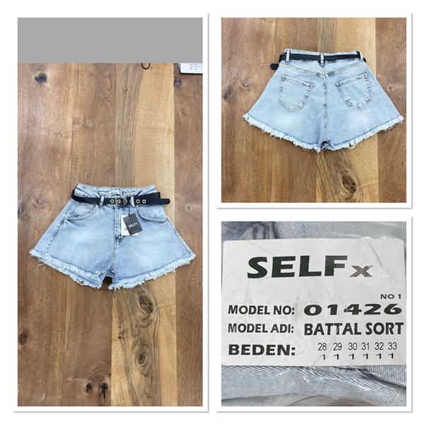 Шорты Jeans Club (28-33) 1426-1 l.blue (лето)