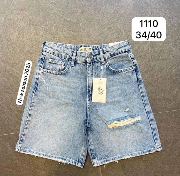 Шорты Jeans Club (34-40) 1110 l.blue (лето)