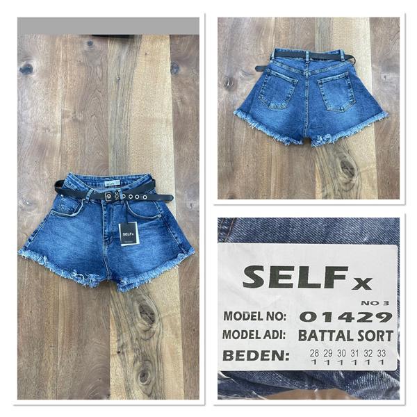 Шорты Jeans Club (28-33) 1429-3 blue (лето)