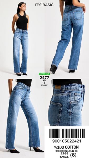 Джинсы Jeans Club (32-36) 2477-4S6-4 blue (деми)