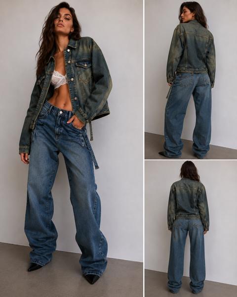 Куртка Jeans Club (34-40) 3411-2-8 navy (деми)