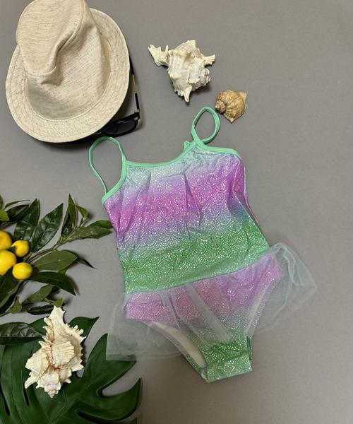 Купальник DFK kids (28-36) M561 green (лето)