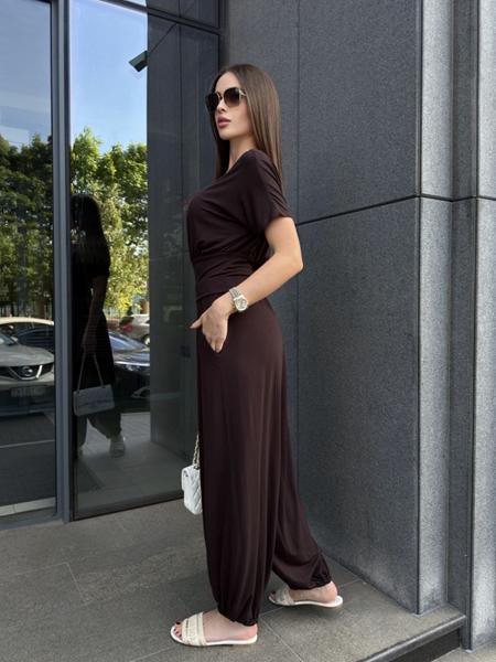 Костюм Arina (42-52) 1757 brown (лето)