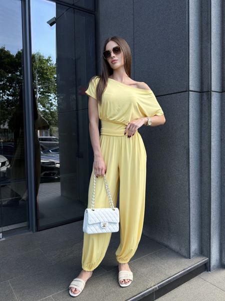 Костюм Arina (42-52) 1757 yellow (лето)