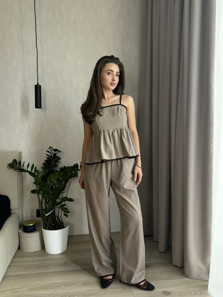 Костюм Arina (42-48) 1769 beige (лето)