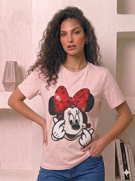 Футболка Arina (42-48) 2762-2 peach (лето)