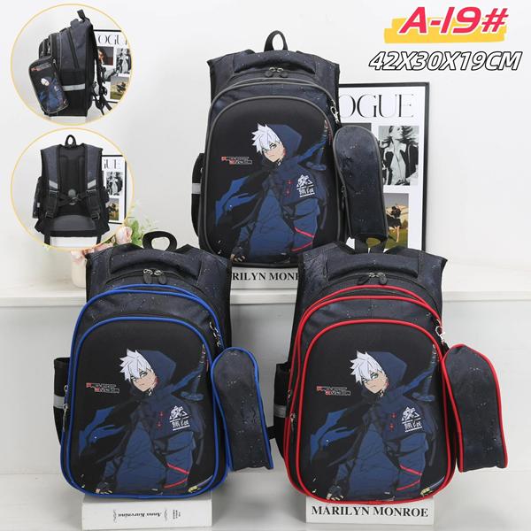 Рюкзак Candy bags (40-30-19) A19 black-red (деми)