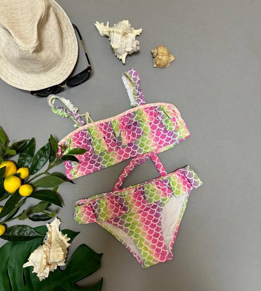 Купальник DFK kids (8-12) 512 l.green (лето)