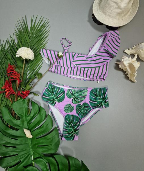 Купальник DFK kids (32-40) 513 lilac (лето)
