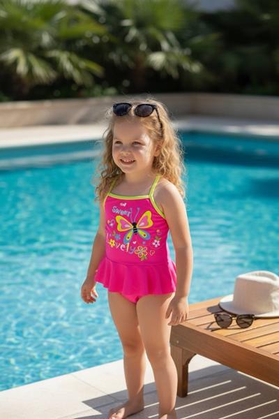 Купальник DFK kids (28-36) 808 pink (лето)