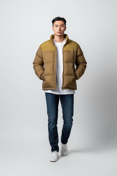 Куртка 2BRO (XL-5XL) 787 brown (деми)