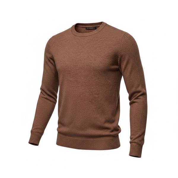 Свитер 2BRO (L-4XL) 913 brown (деми)