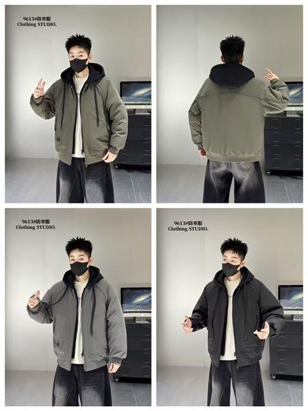 Куртка 2BRO (XL-4XL) 9613 grey (деми)