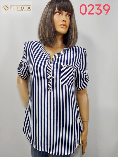 Блузка LIDA (50) 0239 navy (лето)