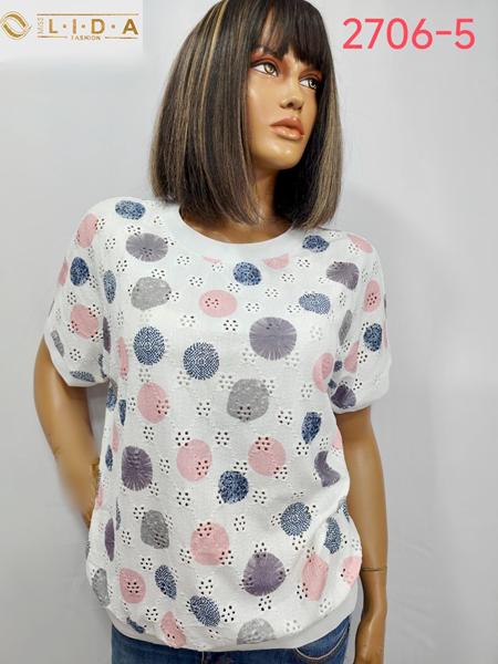 Футболка LIDA (52-62) 2706-5 pink (лето)