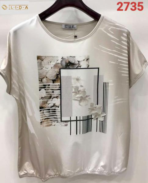 Футболка LIDA (52-62) 2735 beige (лето)